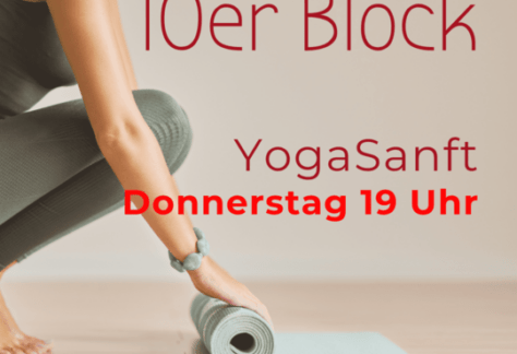 Yoga Sanft 10er Block, Herzberührung-Eva Friedbacher